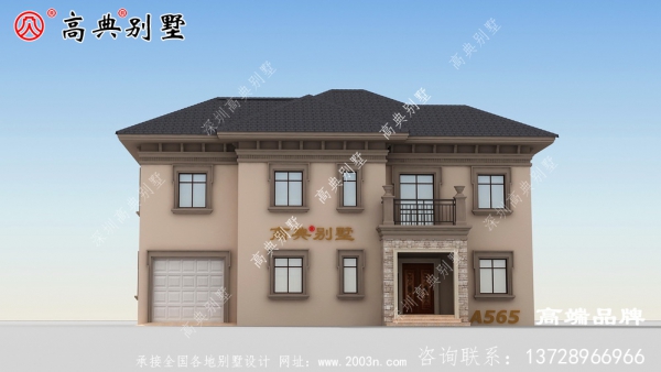 二层自建小面积欧式楼房别墅