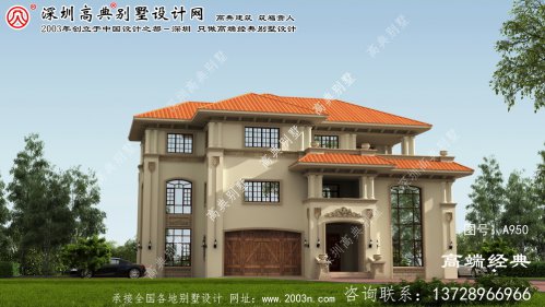 定南县经典独栋别墅效果图