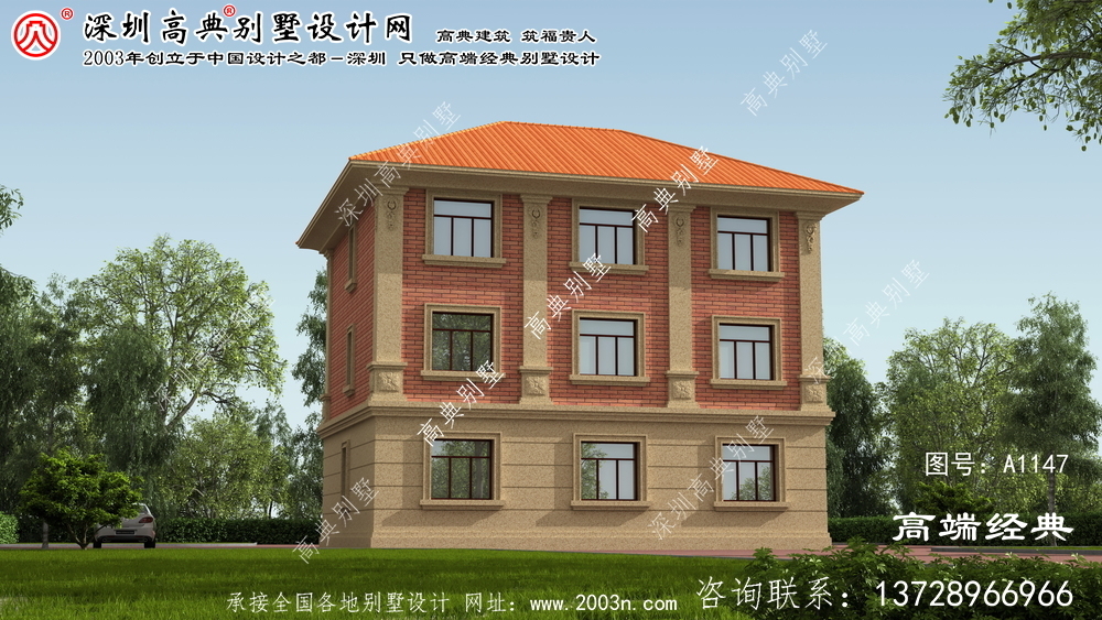 费县农村别墅房屋设计图