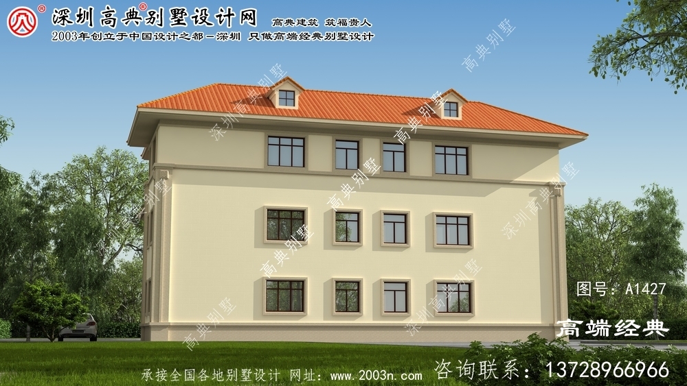 桥东区大型别墅设计图纸及效果图大全