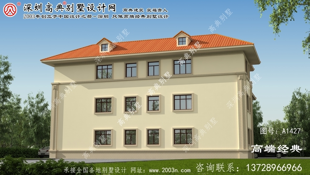 桥东区大型别墅设计图纸及效果图大全