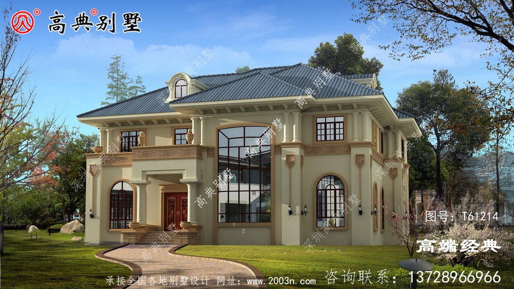 宁南县农村楼房外观设计效果图	