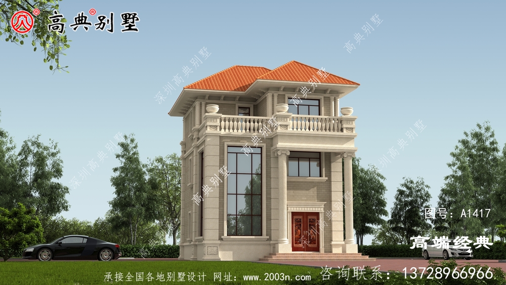 聂荣县农村新别墅图纸	