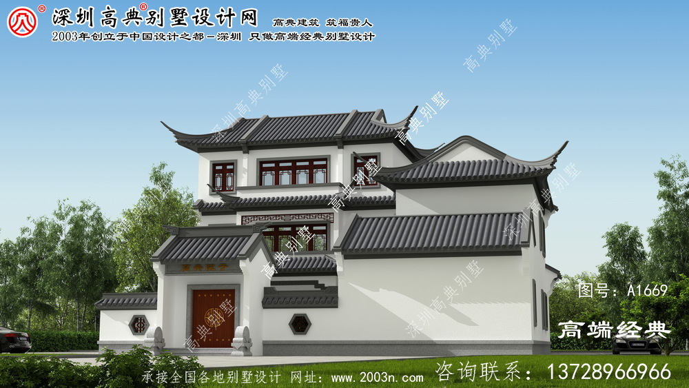 华容县农村自建苏式花园别墅，每次回家都是在享受一个假期。