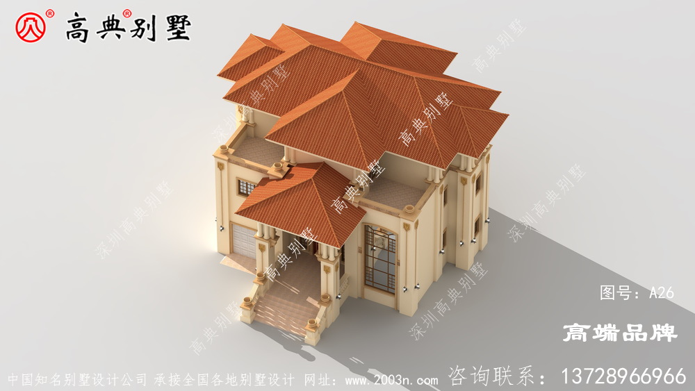 住宅三层设计图南方很多村里都能见到