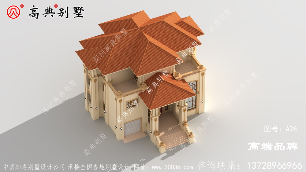 住宅三层设计图南方很多村里都能见到