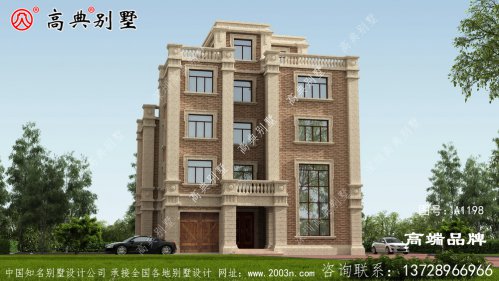 简欧高层别墅这样做能省不少建房