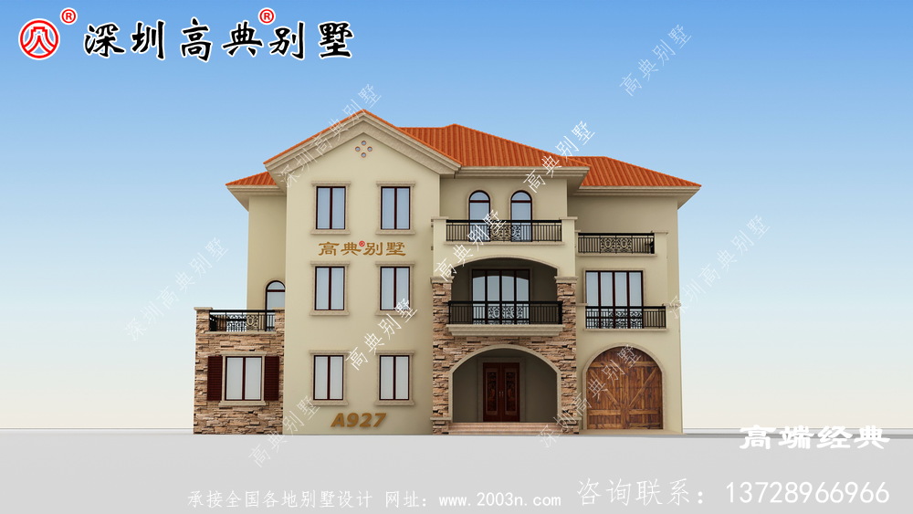 70万三层别墅设计图，在农村建房的话，建三层最实用