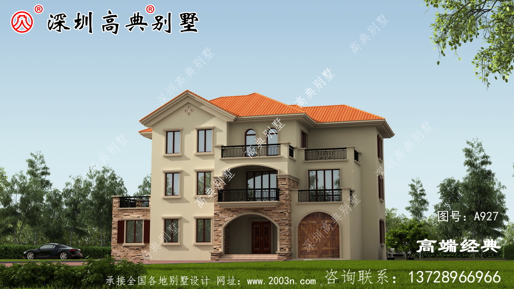 70万三层别墅设计图，在农村建房的话，建三层最实用