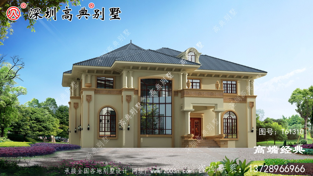 经典 欧式风格 相比，更是 别具一格 ，盖楼 在老家 也别具一格 。
