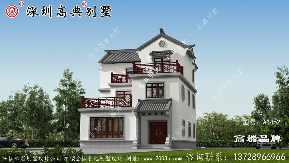 农村别墅设计图，一栋房子一个温暖的家
