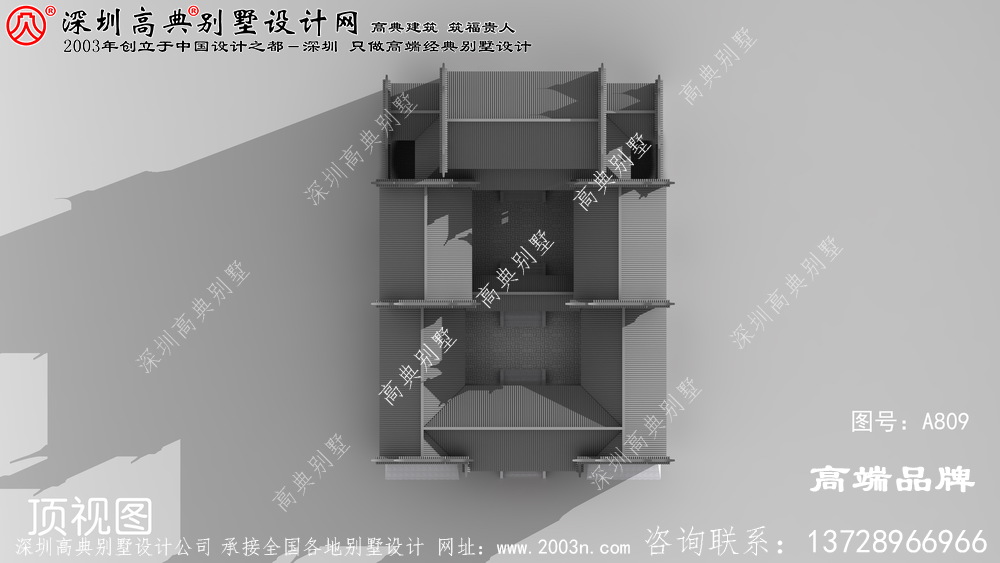 农村中式复古房子设计图,时尚不失经典，这才是国人的居住的家