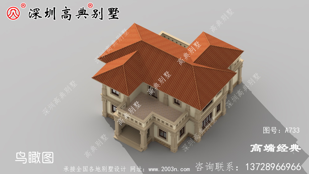 2021最新二层别墅外观图，简约又大气时尚，超想拥有