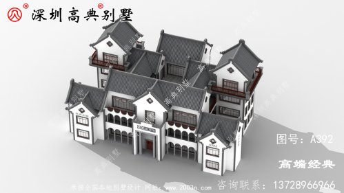 四层别墅设计图，在老家建一栋，