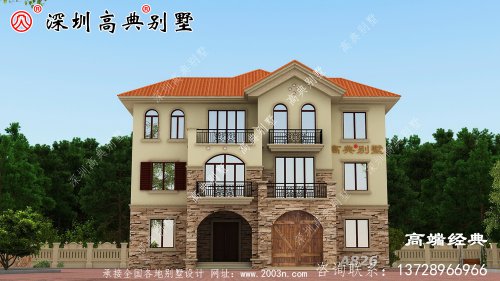 经典三层欧式别墅，谁都建的起