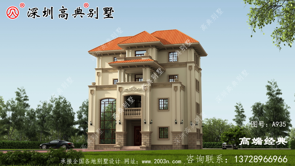 三层半农村楼房户型设计方案图