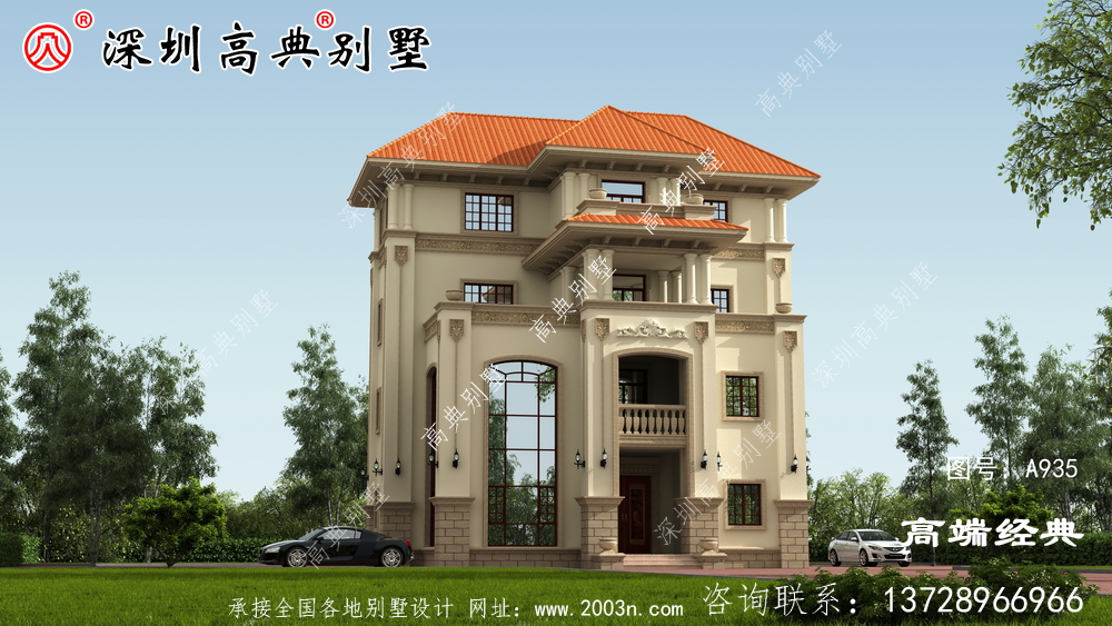 三层半农村楼房户型设计方案图