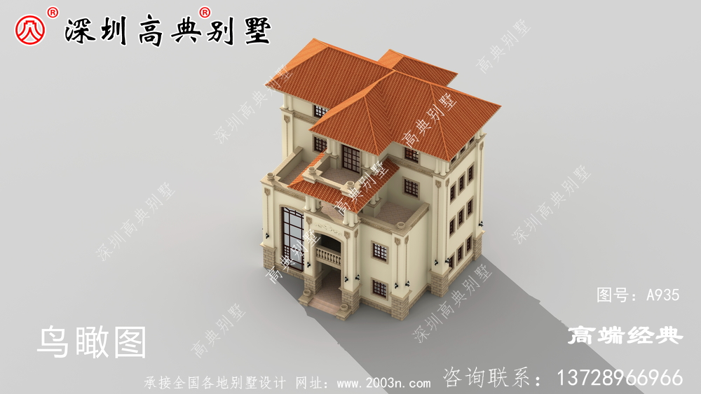 三层半农村楼房户型设计方案图