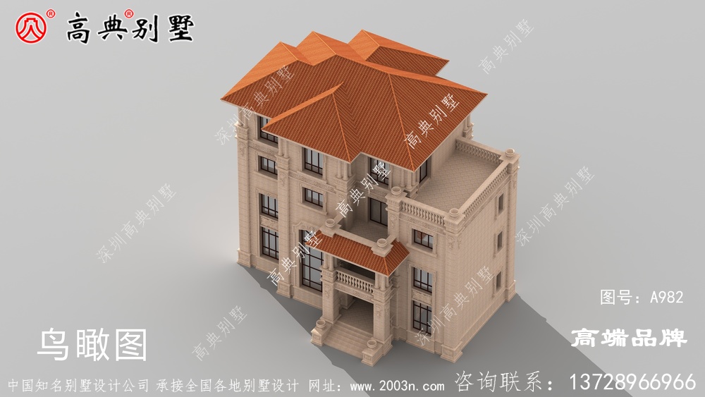 豪华欧式石材别墅，拥有这样的别墅人还真是极少