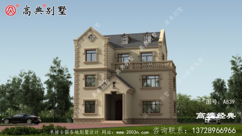 别墅建的好，隔壁村也都来参考