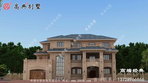 欧式自建别墅，豪华精致，建栋风