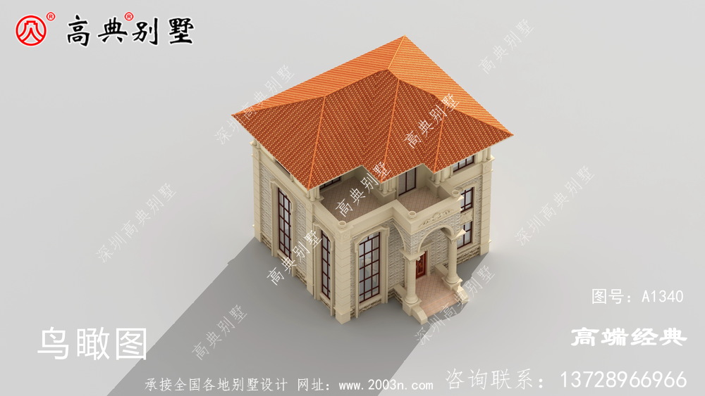 简欧复式三层别墅，经济又美观，再犹豫物价又要上涨了