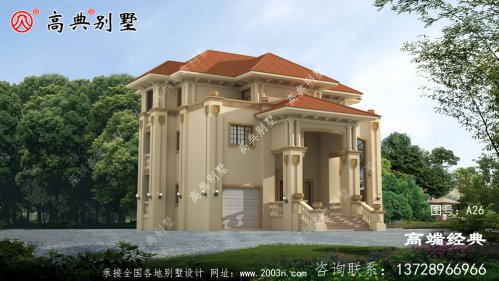 农村三层复式别墅设计图纸，经典
