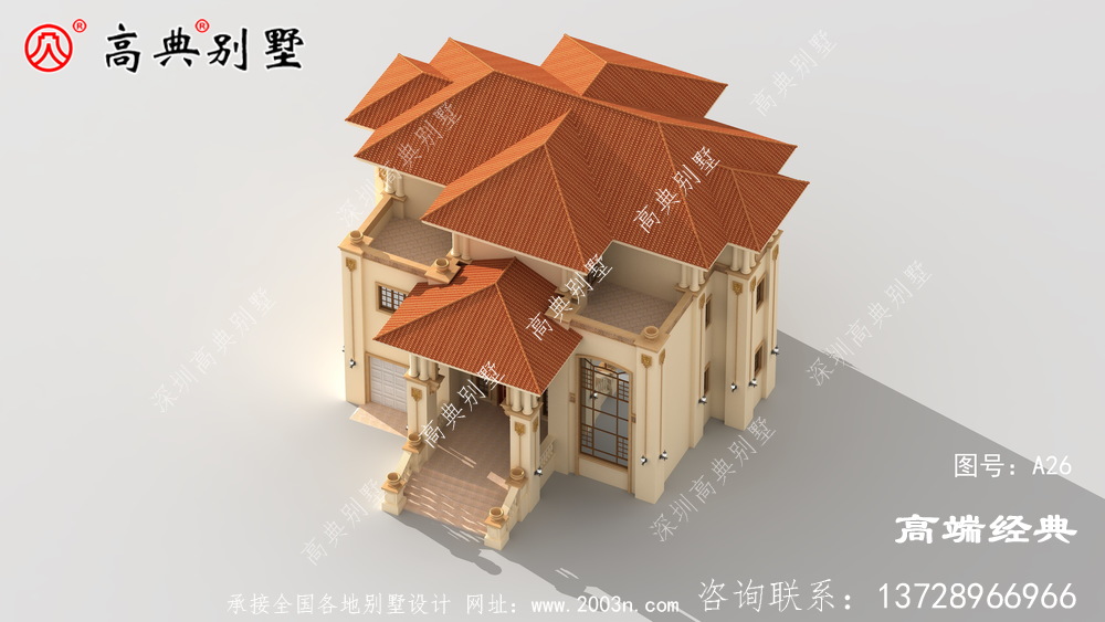 农村三层复式别墅设计图纸，经典户型，全家老小都喜欢